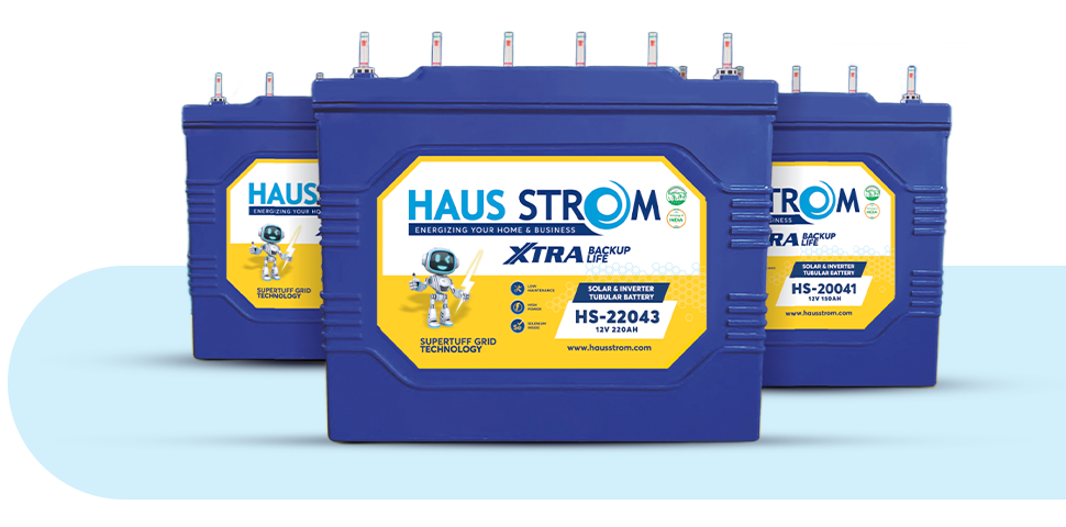 TALL TUBULAR BATTERY 220AH,BRAND-HAUSSTROM image - Mobimarket